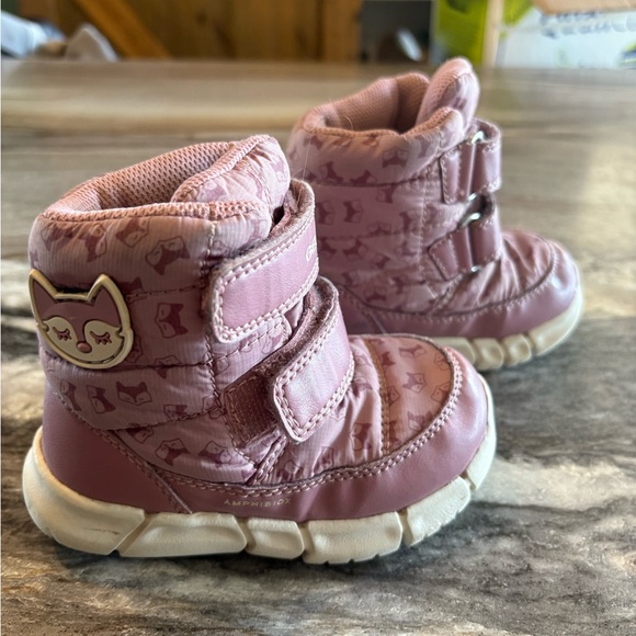 Geox Kids Patterned Boots - Picture 2 of 7